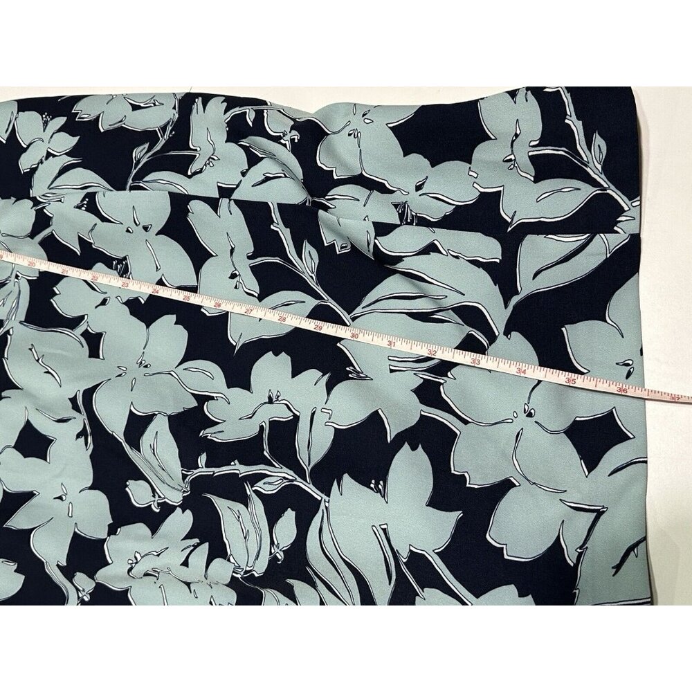 NWT Marina Rinaldi Women's  Sz 16 Devon Floral Printed Shift Dress Lined Zipper - Picture 6 of 8